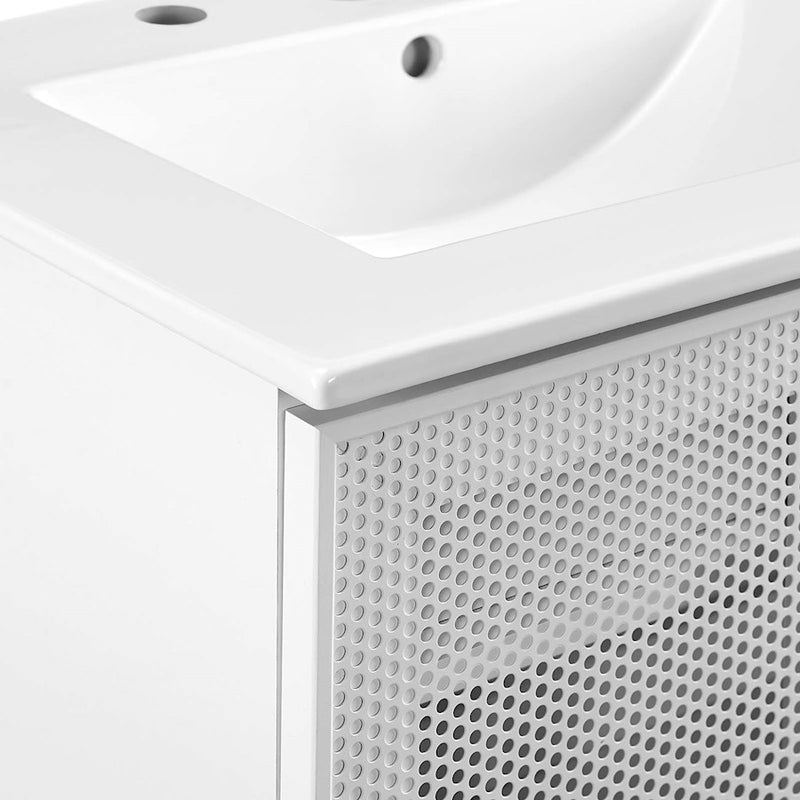 Modway Calla 24" Bathroom Vanity, White