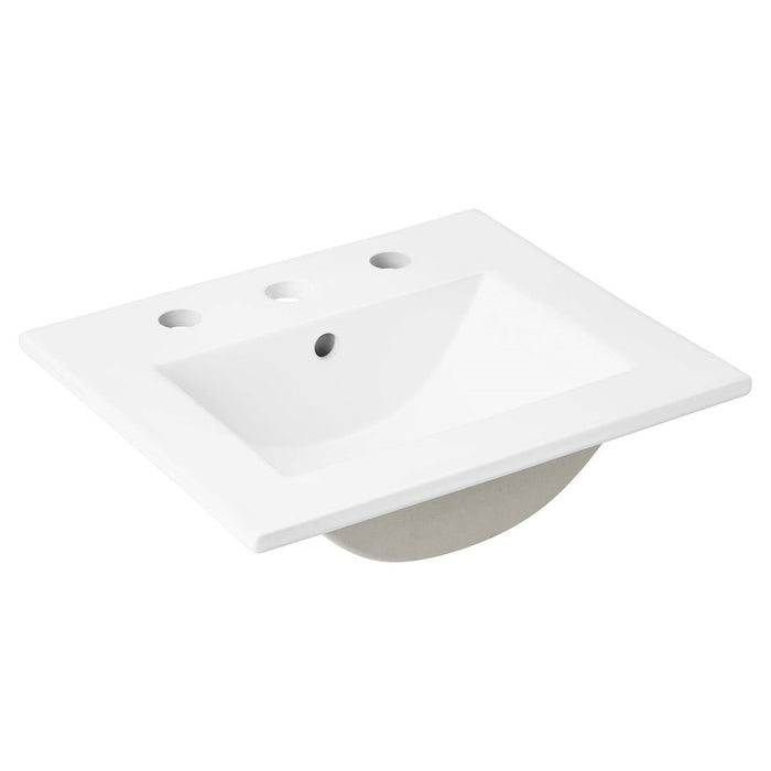 Modway Chaucer 18" Bathroom Vanity, White