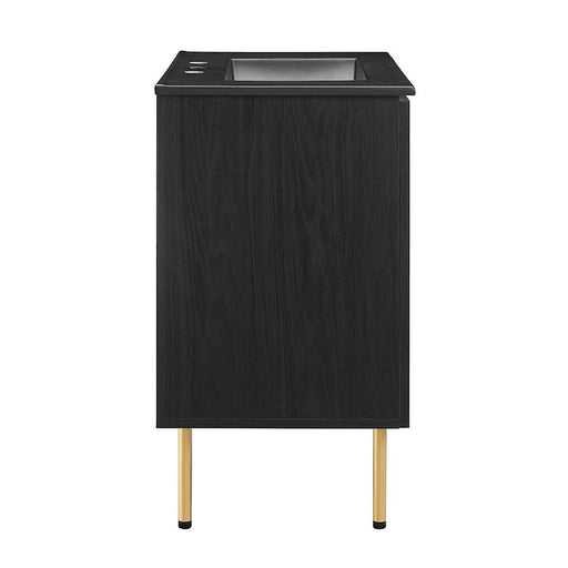 Modway Chaucer 30" Bathroom Vanity, Black - EEI-6696-BLK-BLK