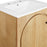 Modway Appia 24" Bathroom Vanity, Oak/White