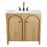 Modway Appia 36" Bathroom Vanity, Oak/White