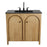 Modway Appia 36" Bathroom Vanity, Oak/Black