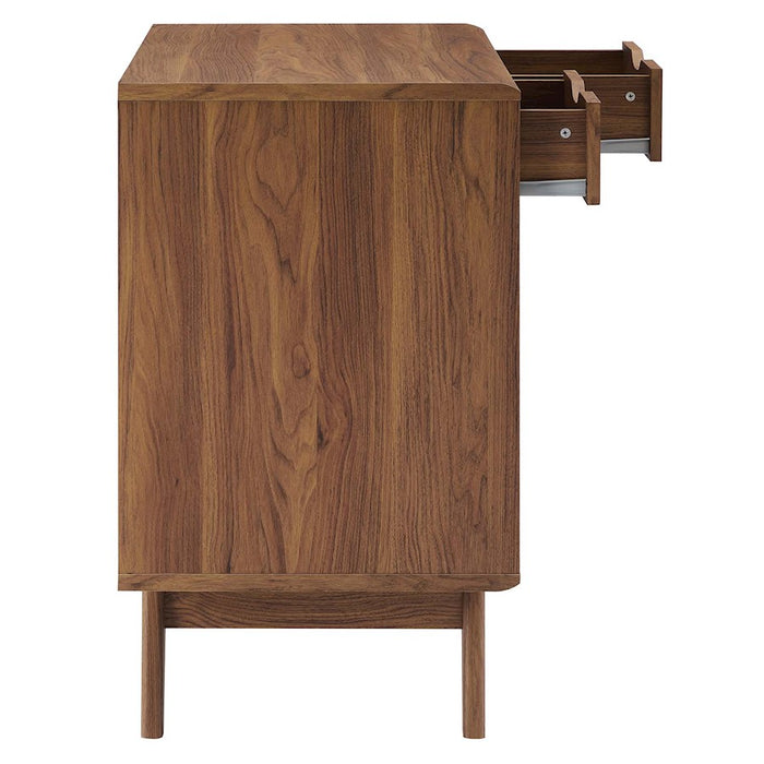 Modway Render Cat Cabinet, Walnut - EEI-6796-WAL