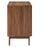 Modway Render Cat Cabinet, Walnut