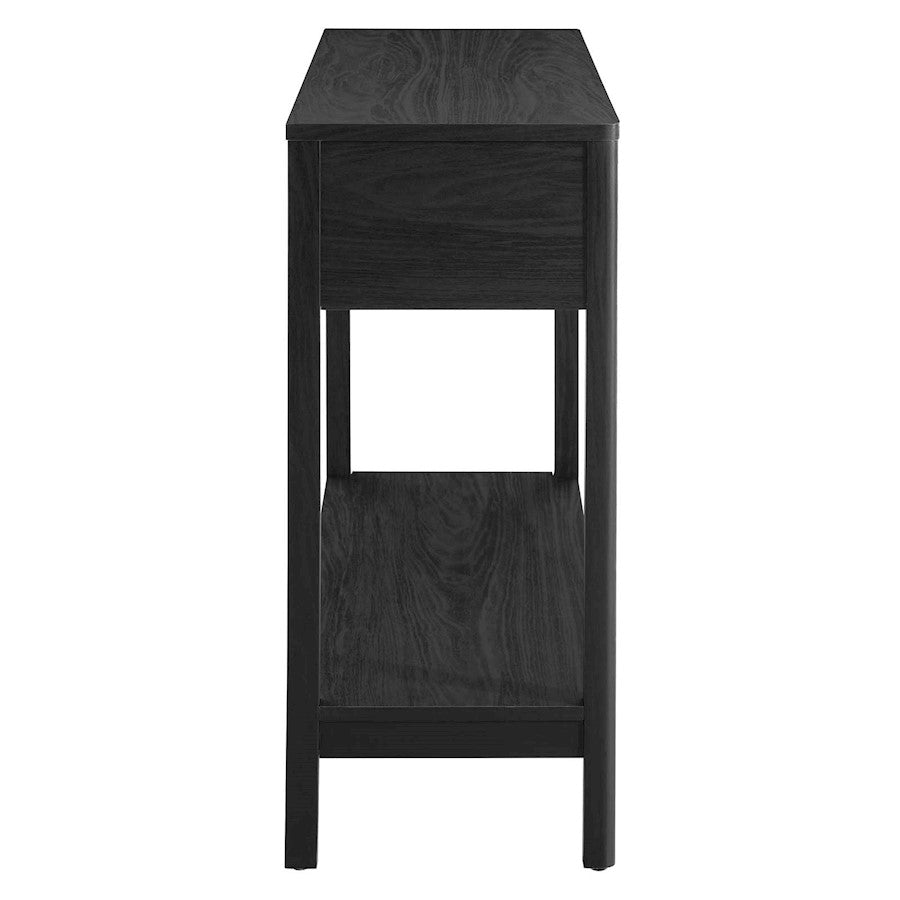 Modway Chaucer Entryway Console Table, Black - EEI-6797-BLK