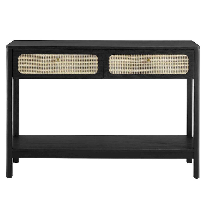 Modway Chaucer Entryway Console Table, Black