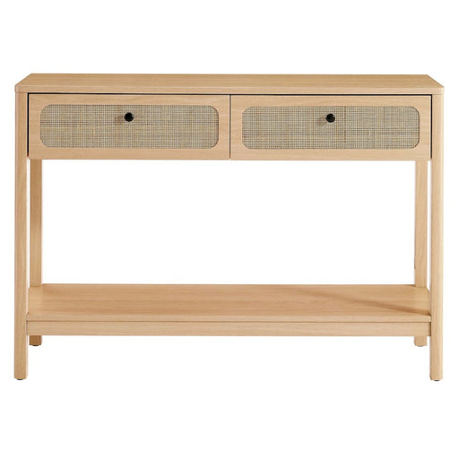 Modway Chaucer Entryway Console Table, Oak