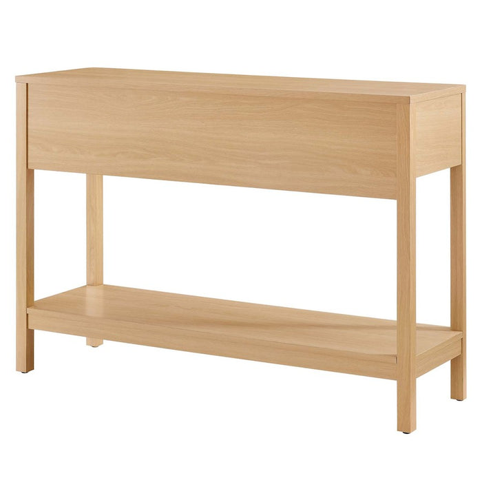 Modway Chaucer Entryway Console Table, Oak