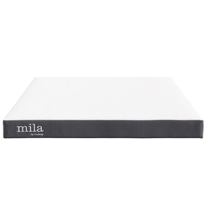 Modway Mila 5" Queen Mattress, White - MOD-7101-WHI