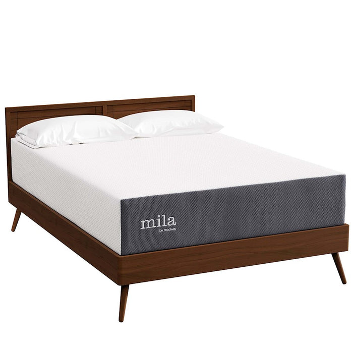 Modway Mila 12" Full Mattress, White