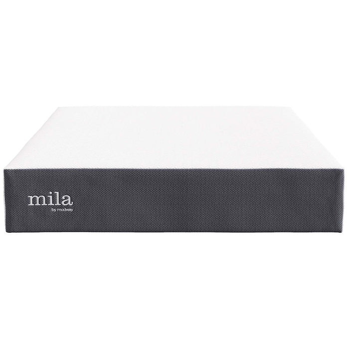 Modway Mila 12" Queen Mattress, White - MOD-7104-WHI