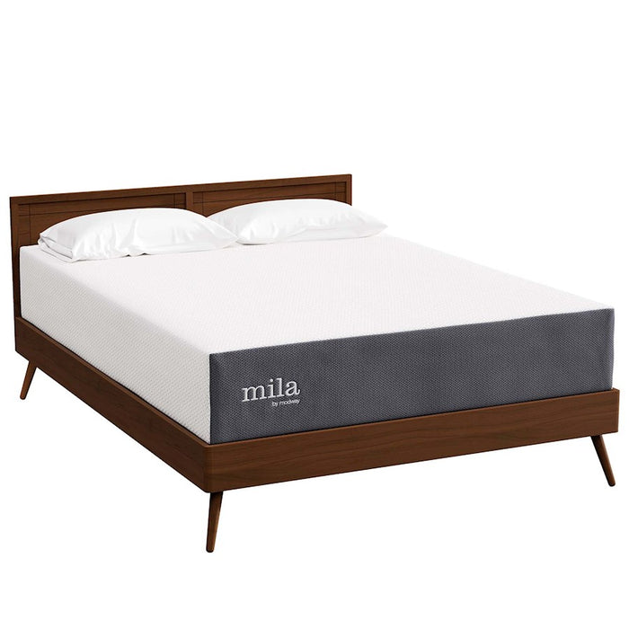 Modway Mila 12" Queen Mattress, White