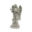 Melrose Garden Angel Statue/Birdfeeder or Bath Bowl 23"H, Grey - 38452DS