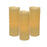 Melrose International LED Dripping Wax Pillar Candles, Set of 3 - 38602DS