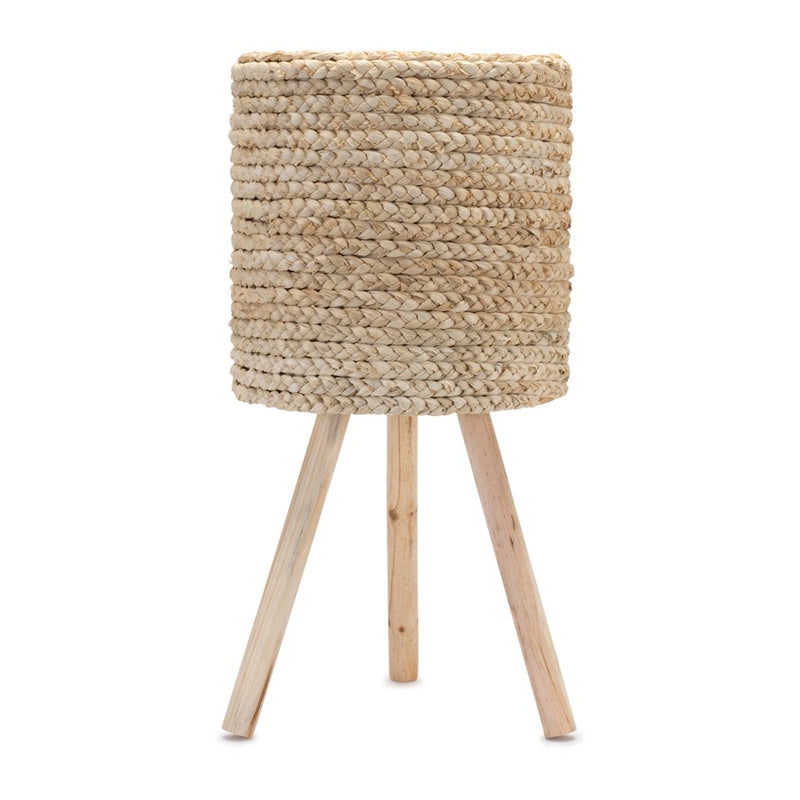 Melrose International Wooden Planter/Legs 10"H, Beige - 45804DS
