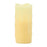 Melrose International LED Dripping Wax Pillar Candles, Set of 6, White