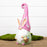 Melrose International Easter Gnome Figurine 13"H, Pink