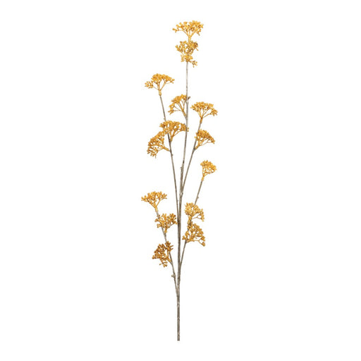 Melrose International Golden Patrina Spray, Set of 12, Yellow - 47124DS