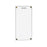 Melrose International Acrylic Dry Erase Notes Board 13"H, White - 51043DS