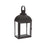 Melrose International Modern Black Metal Lantern, Set of 3