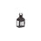 Melrose International Modern Black Metal Lantern, Set of 3