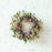 Melrose Hydrangea Floral Wreath 22"D, Green/Purple