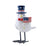 Melrose Int. Americana Bird Figurine, Set of 3, Red/White/Blue