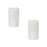 Melrose Simplux Designer LED Dripping Candle with Remote, Set/2, White - 57735DS