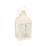 Melrose International Metal Lantern, Set of 3, White