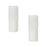 Melrose Simplux LED Candle/Moving Flame/Remote, Set/ 2, White - 58655DS