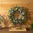 Melrose Lavender Egg Floral Wreath 22"D, Yellow/Green/Pink