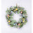 Melrose Lavender Egg Floral Wreath 22"D, Yellow/Green/Pink