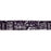 Melrose International Black/White Christmas Sentiment Ribbon, Set of 2 - 61021DS
