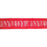 Melrose International Red/White Christmas Sentiment Ribbon, Set of 3 - 61597DS