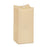 Melrose Simplux LED Squared Candle/Moving Flame/Remote, Set/2, Beige
