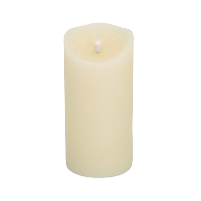 Melrose Simplux LED Designer Melted Wax Candle with Remote, Set of 2