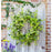 Melrose Oversized Mixed Foliage Twig Wreath 30"D, Green