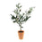 Melrose International Potted Olive Tree Topiary 22"H, Green - 67429DS