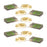 Melrose International Mini LED String Light Strand, Set of 6, White - 68096DS