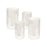 Melrose Frosted Votive Candle Holder/Snowy Forest (Set of 4), Clear - 68420DS