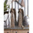 Melrose Rustic Wood Sentiment Angel/Galvanized Metal Wings, Set of 2 - 68710DS