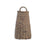 Melrose International Woven Willow Wall Basket, Set of 6, Brown