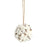 Melrose International Cotton Orb/Twine Hanger, Set of 12, White/Brown