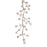 Melrose International Cotton Twig Garland, Set of 2, White/Brown