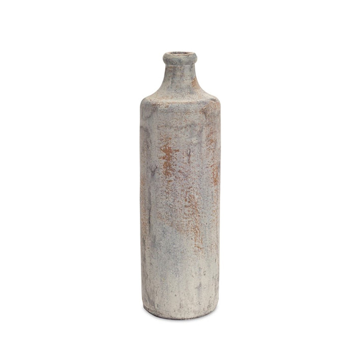 Melrose International Ceramic Bottle Vase, Set of 2, Cream - 70510DS