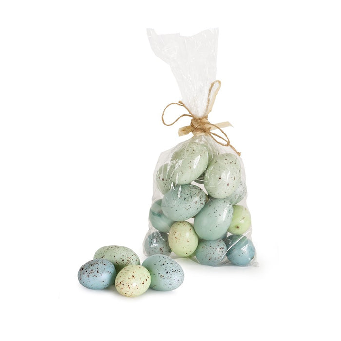 Melrose International Bird Egg Filler Decor, Bag of 16, Blue/Green - 74178DS