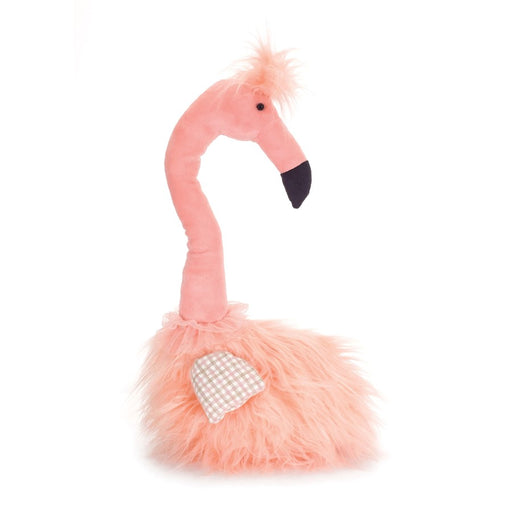 Melrose International Flamingo Shelf Sitter, Set of 2, Pink/Black - 74192DS