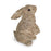 Melrose Stone Garden Rabbit Figurine, Set of 3, Brown/White