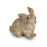 Melrose Stone Garden Rabbit Figurine, Set of 3, Brown/White