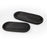 Melrose International Wooden Dough Bowl Design Tray, Set of 2, Brown